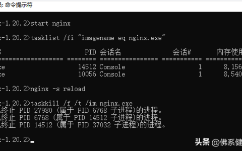 nginx关闭命令 windows（windows部署nginx）